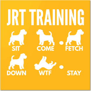 Jack Russell Terrier Training JRT Dog Tricks Posters and Art